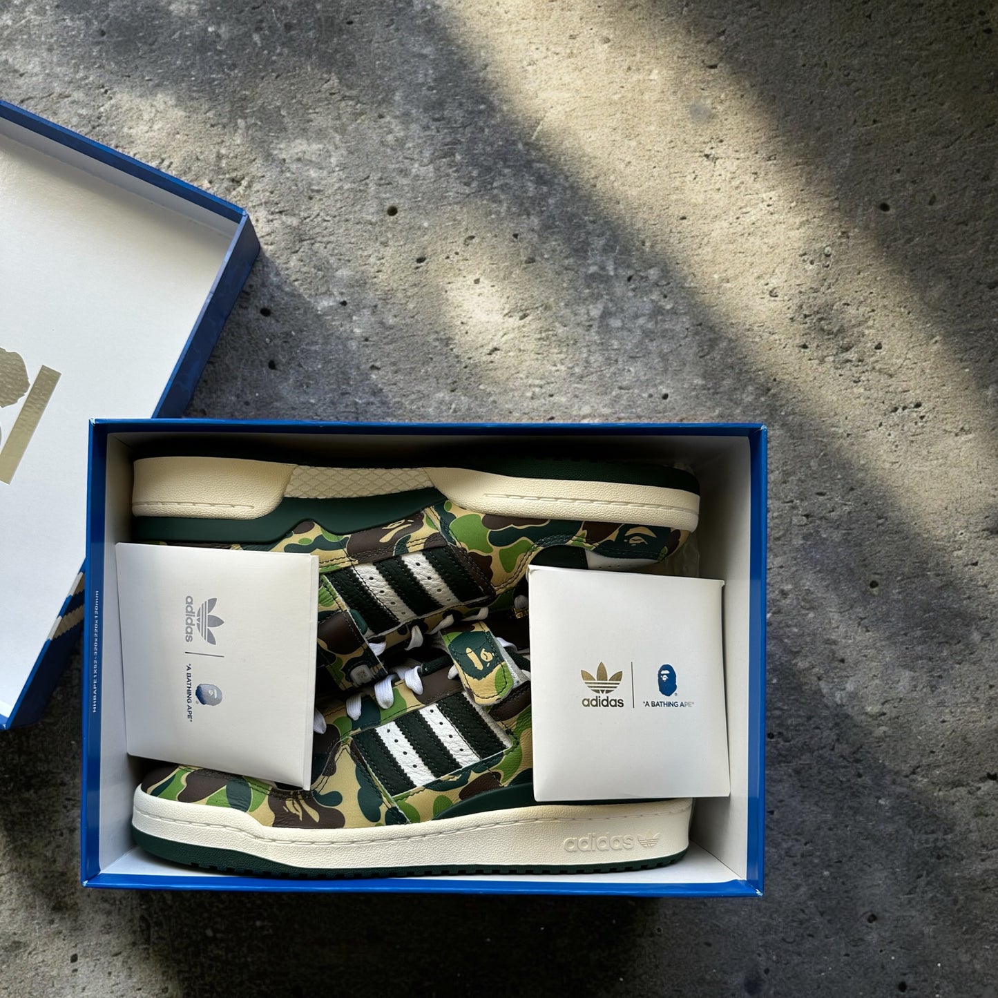 Adidas forum x BAPE low #pepo