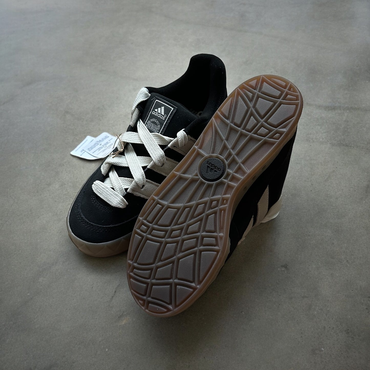 Adimatic Shoes ´´BLACK GUM´´ #chunky