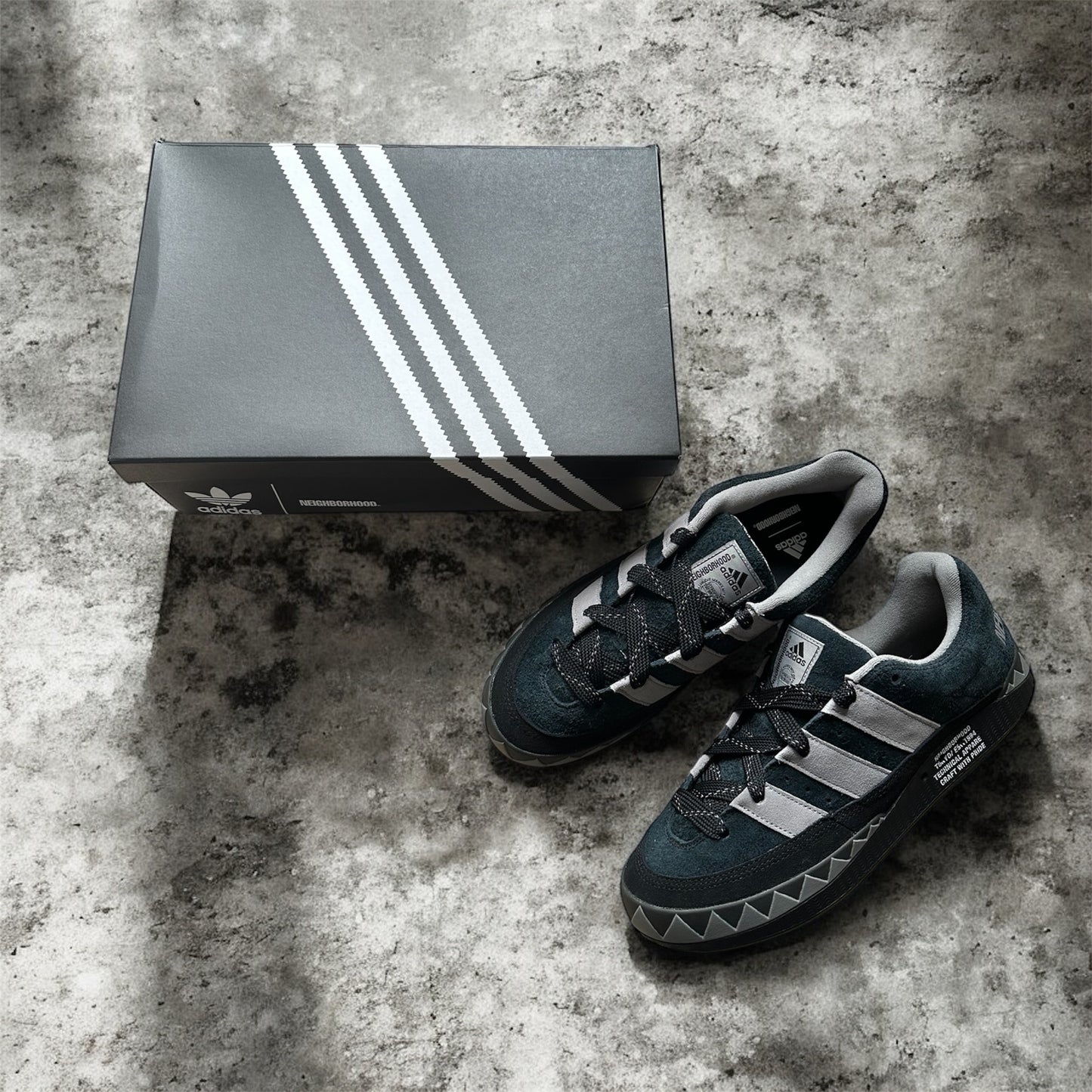 Adidas Adimatic shoes x Neighborhood #chunky