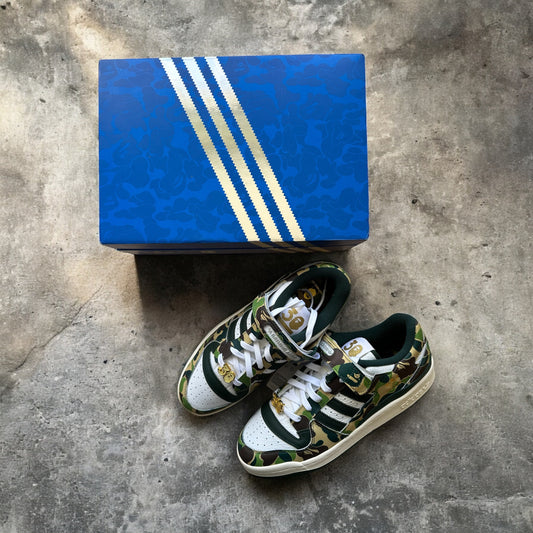Adidas forum x BAPE low #pepo